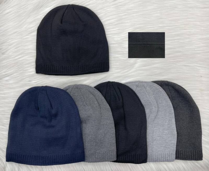 Czapka meska zimowa Roz Standard Mix kolor Paczka 12 szt